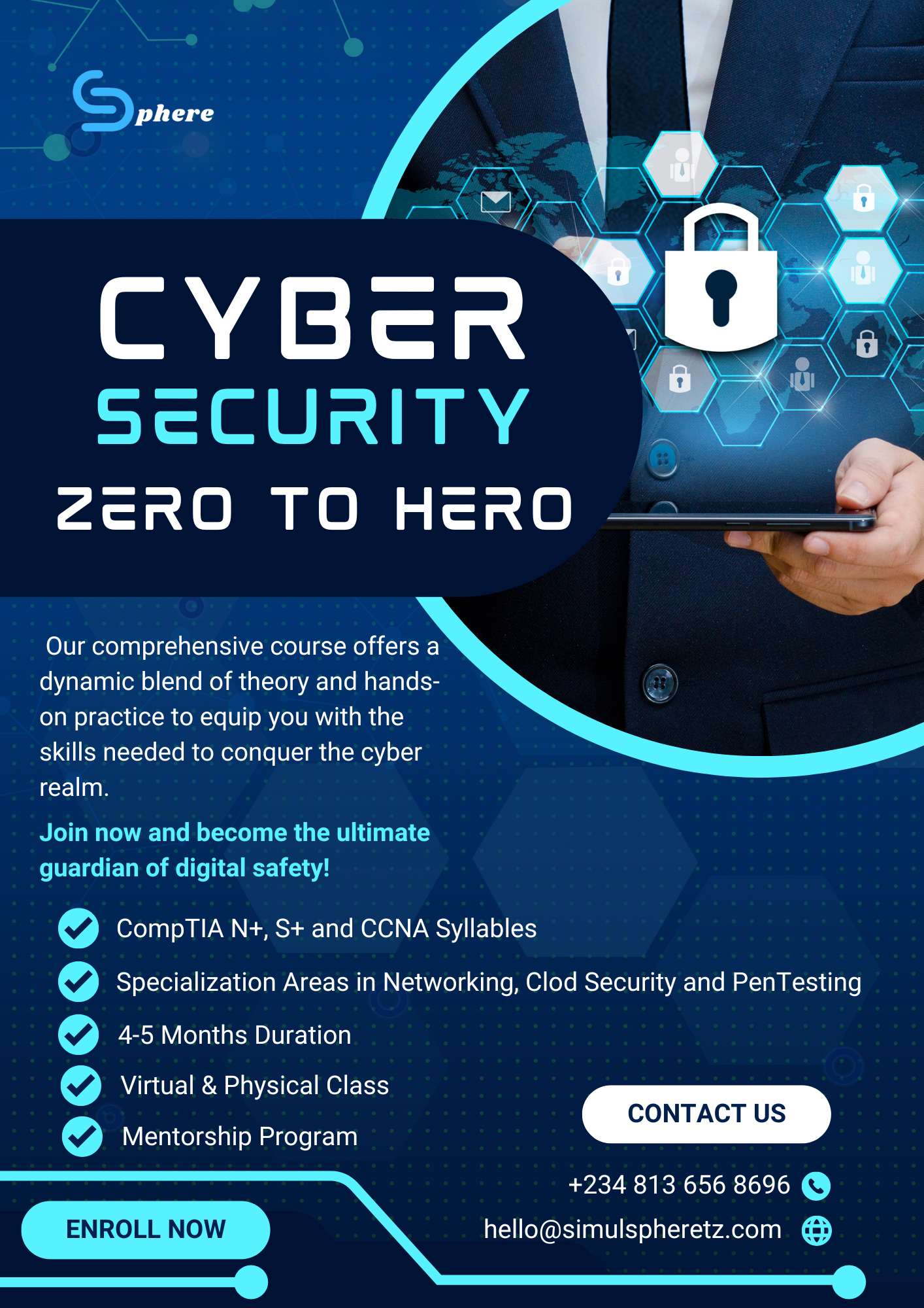 Elevate Your Cybersecurity Skills with Our Comprehensive Course!